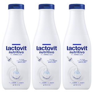 3x Lactovit Gel Ducha Nutritivo 550ml