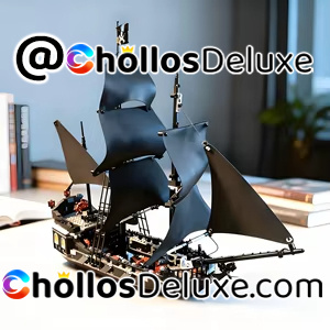 Barco Pirata Bloques Construcción 800 Piezas