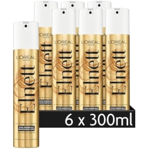 6x L'Oréal Elnett Laca Extrafuerte 300ml