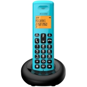 Alcatel E160 Teléfono Inalámbrico Azul