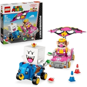 Lego Mario Kart Wario y el Rey Boo