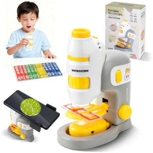 Microscopio Portátil Niños 60-180x