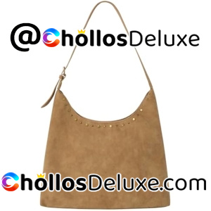 Springfield Fake Suede Beige Bolso Mujer