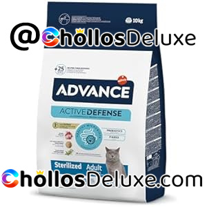 Advance Cat Adult Sterilized, Pienso para Gatos Adultos Esterilizados con Pavo, 10kg