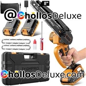 Mini Motosierra 8" Batería 2x2.0Ah