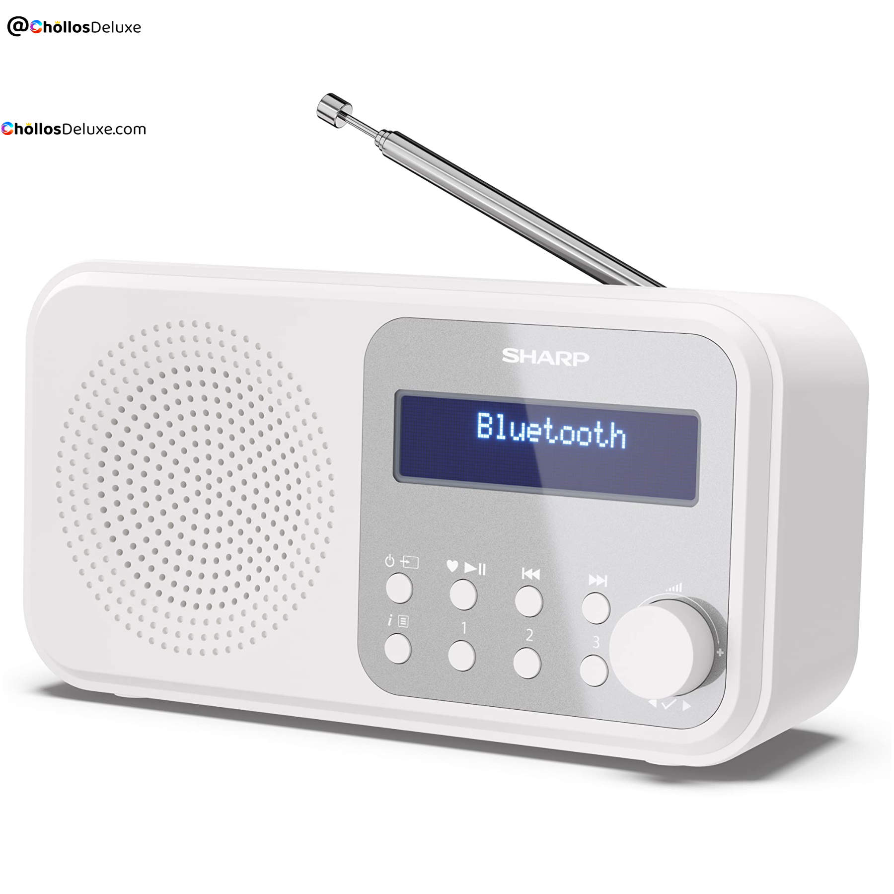 Sharp DR-P420 Radio Digital DAB+ Bluetooth Blanca
