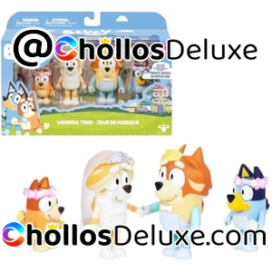 Bluey Pack 4 Figuras Special Set