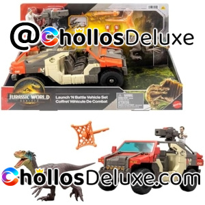 Mattel Jurassic World Vehículo Persecución