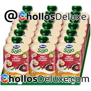 Hero Baby Mi Merienda Yogurín Griego con Frutas y Cookies – Pack 18 x 100 g