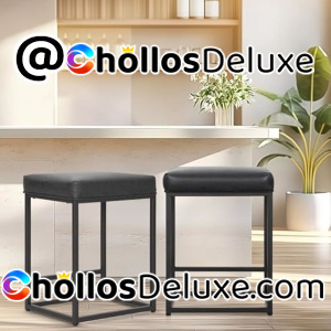 2x Taburetes de Bar con Reposapiés