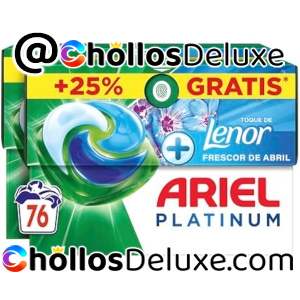 Ariel Pods Platinum 76 Cápsulas Lavadora