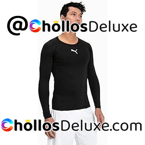 PUMA Camiseta Deportiva Hombre Manga Larga