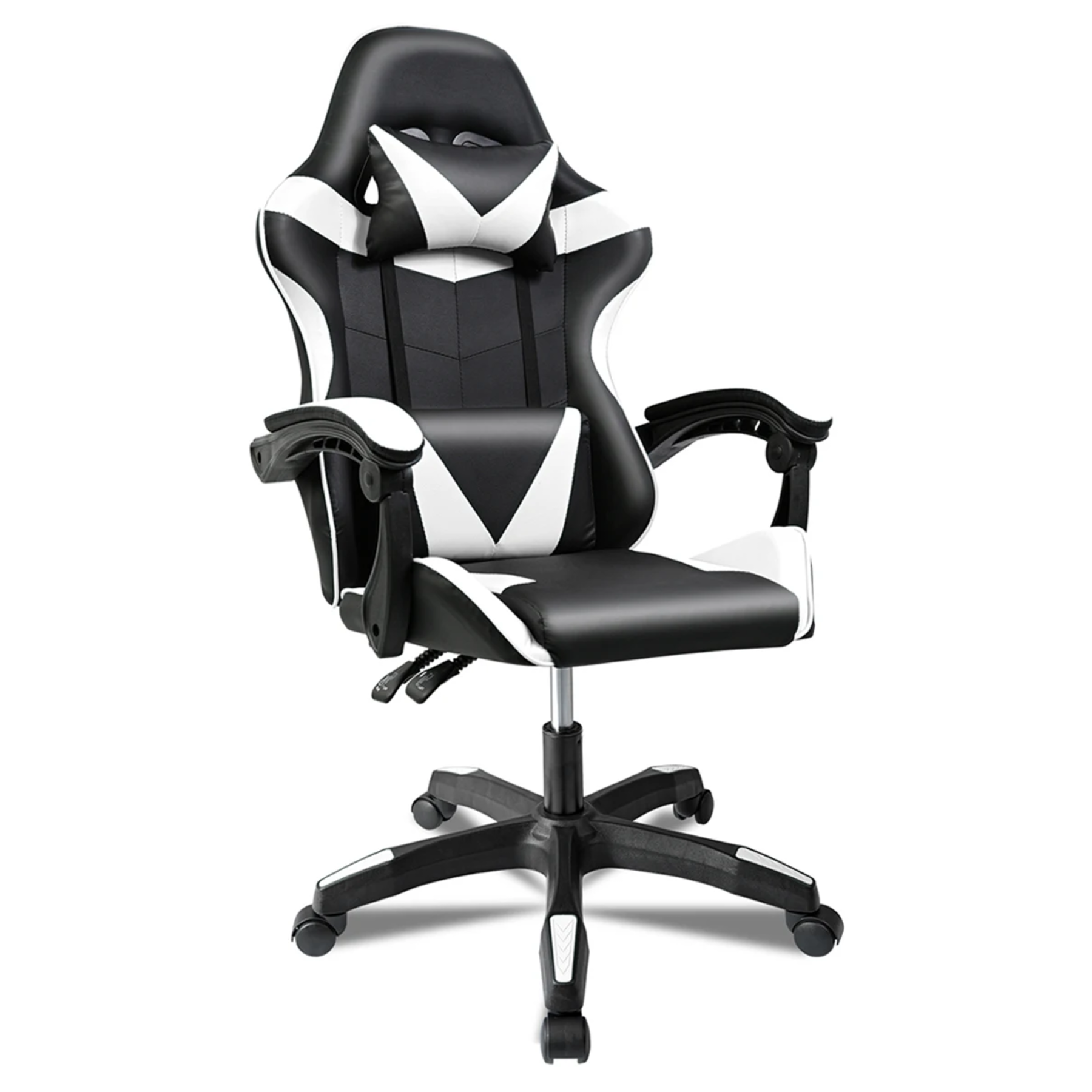 Silla Gaming Ergonómica Reclinable con Cojines