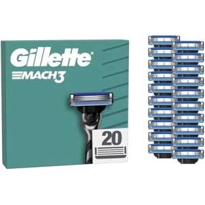 Gillette Mach3 Recambios 20 Unidades