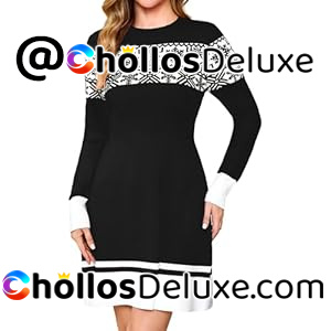 Vestido Suéter Navideño Mujer