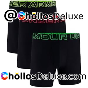 3x Under Armour 6 Inch Tech Mesh Boxers para Hombre