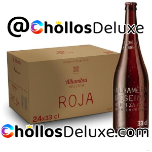 24x Alhambra Reserva Roja Cerveza 33cl