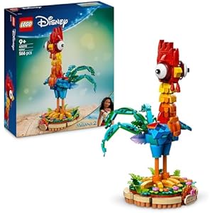 Lego Disney Vaiana 2 Heihei Juguete de Construcción