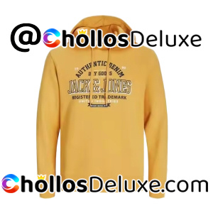 Jack & Jones JJELOGO Sweat Hood Sudadera con Capucha para Hombre