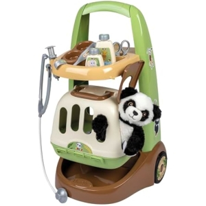 Smoby Carro Veterinario Panda +10 Accesorios