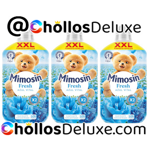 3x Mimosín Suavizante Azul Vital 105 Lavados
