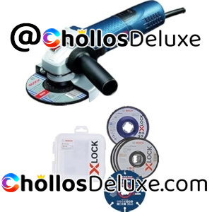 Bosch Professional Amoladora 125mm +Discos