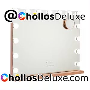 Flamingueo Espejo Maquillaje LED 15 Luces