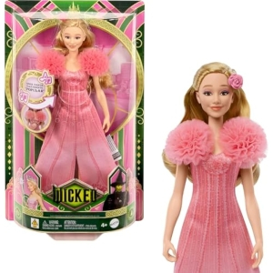 Mattel Wicked Glinda Muñeca Cantante +Accesorios