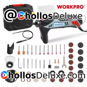 Workpro Mini Taladro Eléctrico +Accesorios
