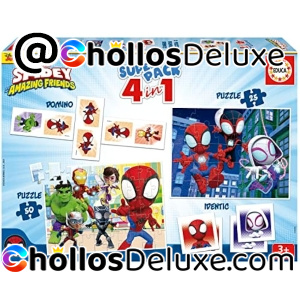 Educa Superpack Spidey Juegos Infantiles