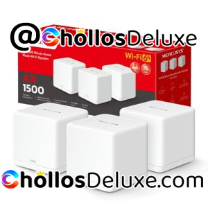 Pack de 3 Mercusys Halo H60X WiFi Mesh AX1500