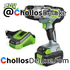 Workpro Llave de Impacto 20V +Batería