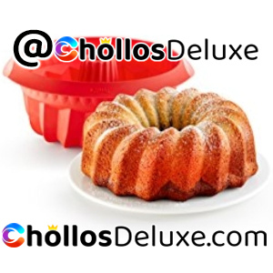 Lékué Molde Savarín Silicona 22cm