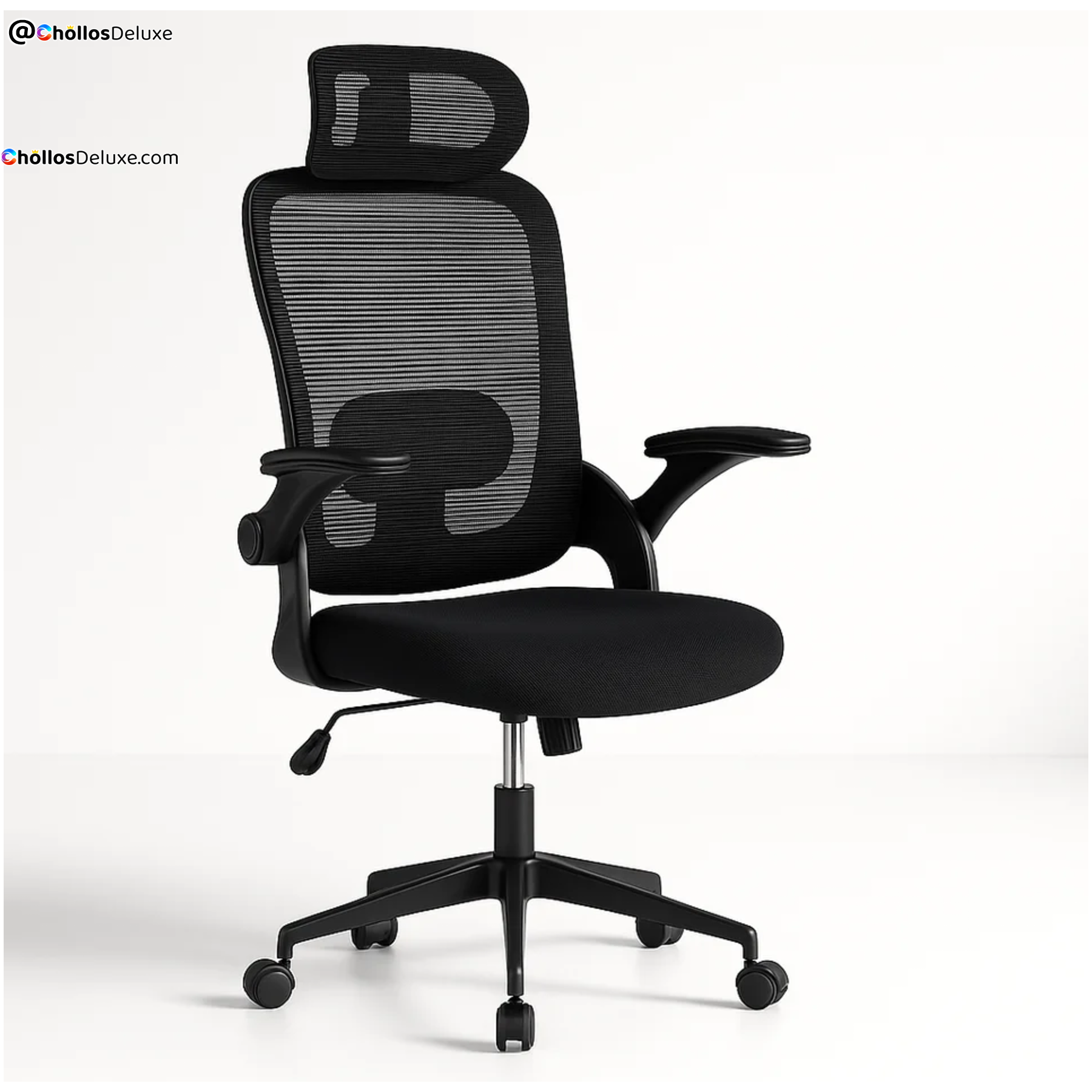 Silla de Oficina Ergonómica con Apoyo Lumbar