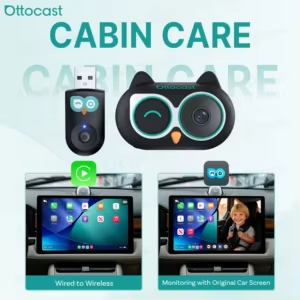 Cámara Trasera CarPlay Inalámbrico Ottocast