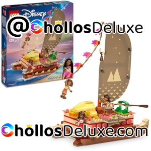 Lego Disney Vaiana 2 Canoa Aventuras