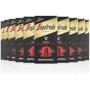 100x Segafredo Zanetti Clásico Cápsulas Café