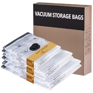 6x Bolsas Vacío Ropa Almacenamiento