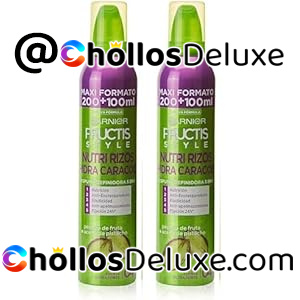 pack 2×200 ml Garnier Fructis Hidra-Rizos espuma