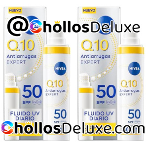 2x NIVEA Q10 Expert Fluido SPF50