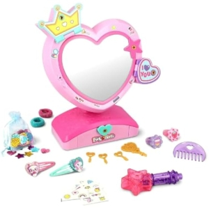 Funlockets Espejo Secreto Brillos Pelo