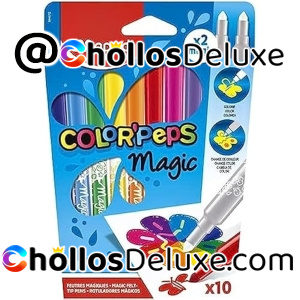 10x Maped Color's Peps Magic Rotuladores
