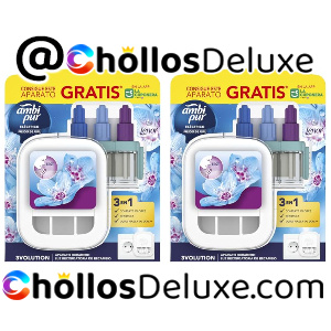 2x Ambi Pur 3Volution Aparato + Recambios