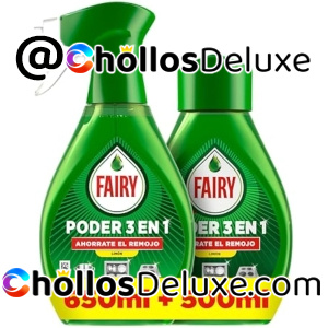 Fairy Poder Sin Remojo Spray Antigrasa +Recambio