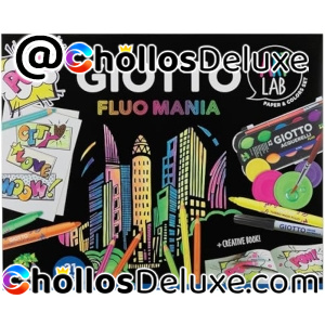 Giotto Art Lab Fluo Mania Set