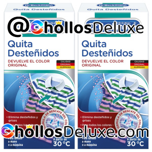 2x Dr. Beckmann Quita Desteñidos