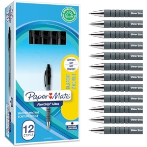 12x Paper Mate Flexgrip Ultra Bolígrafo