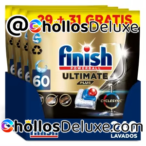 240 Pastillas Finish Powerball Ultimate Plus Lavavajillas