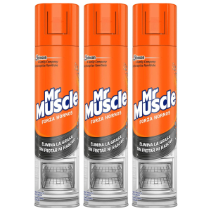 3x Mr Muscle Forza Hornos Gel 300ml