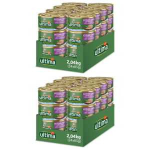 48x Ultima Fit Delicious Mousse Gatos